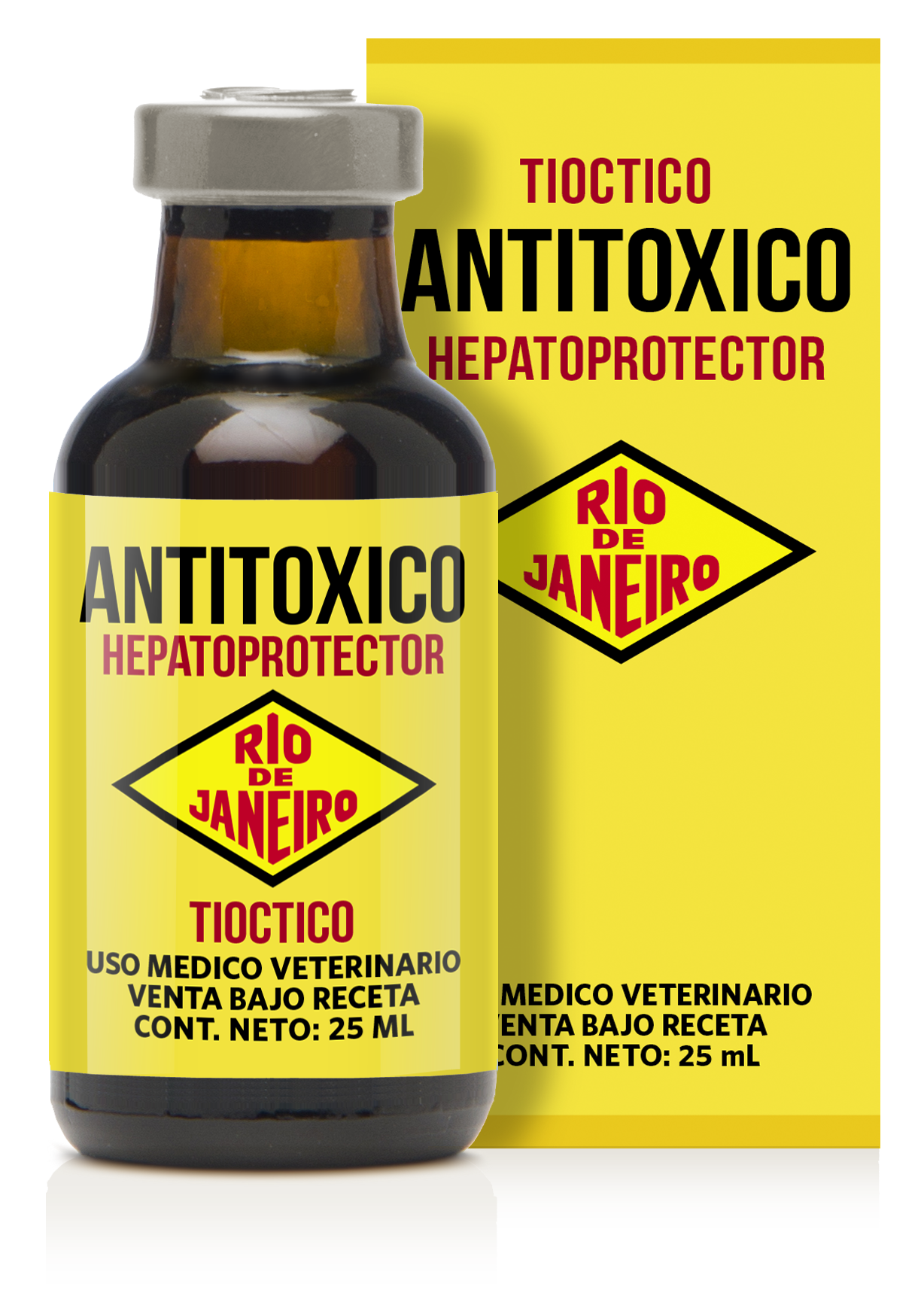 Tióctico antitóxico hepatoprotector